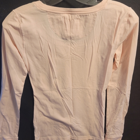 Jack Wills Longsleeve Cotton Light Pink Polo Shirt - Picture 6 of 14